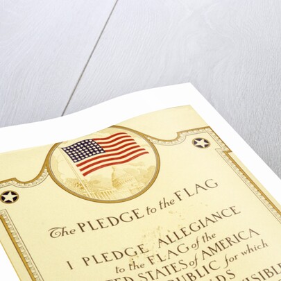 The US Pledge of Allegiance by Anonymous
