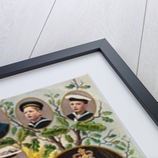 Commemorative Illustration of 1911 British Coronation by Anonymous