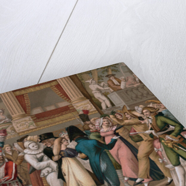 People Dancing at Opera in the 1800s by Anonymous