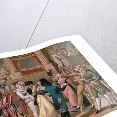 People Dancing at Opera in the 1800s by Anonymous