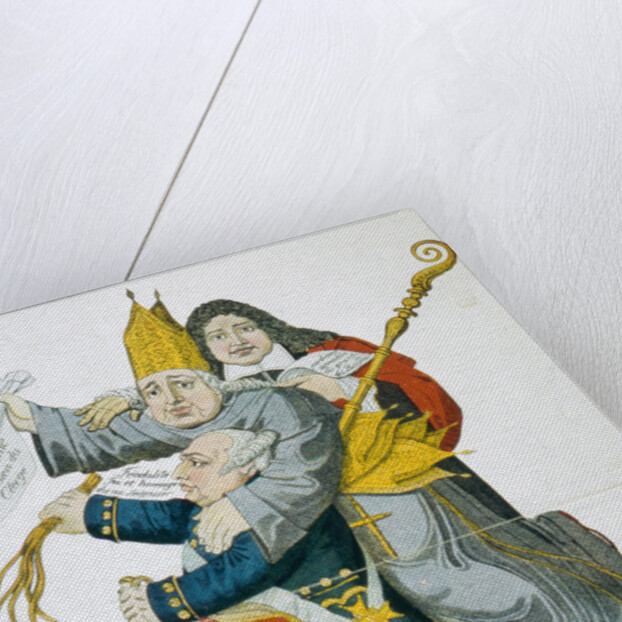 French Caricature on Absolutism of Kings by Anonymous