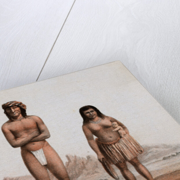 Portrait of Mojave Indians by Anonymous