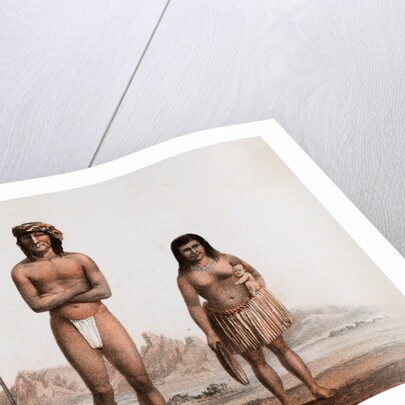 Portrait of Mojave Indians by Anonymous