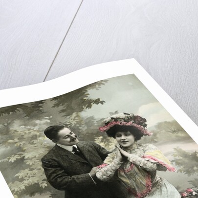 Courting Couple by Anonymous