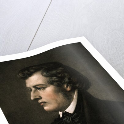 Profile of the Polish Born French Music Composer Chopin by Anonymous