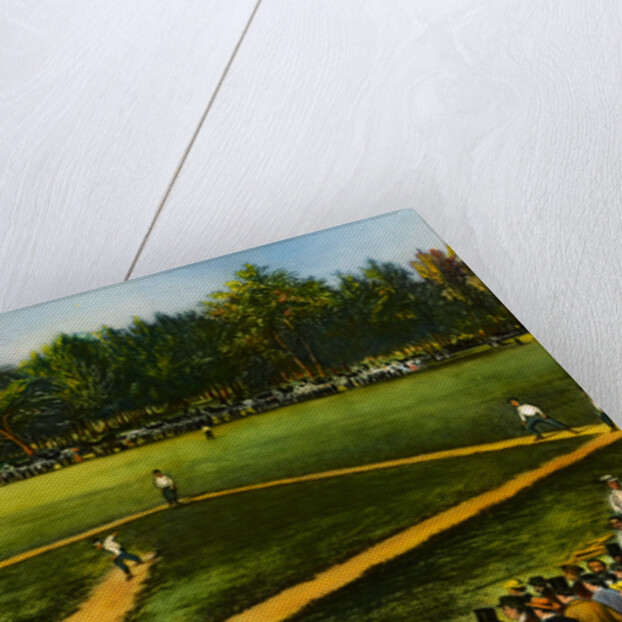 Illustration of Baseball Game by Anonymous
