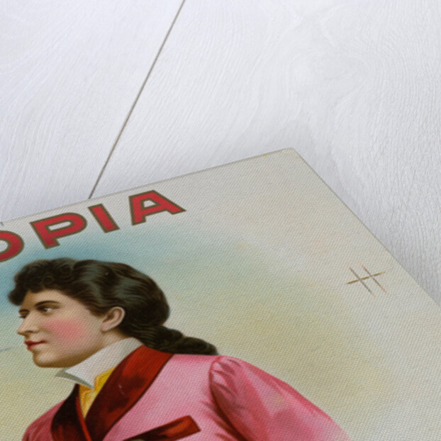 Woman Smoking a Havana Cigar by Anonymous