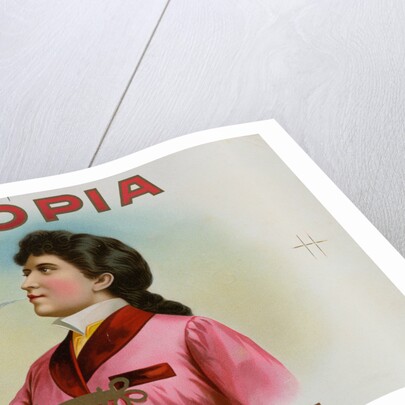 Woman Smoking a Havana Cigar by Anonymous