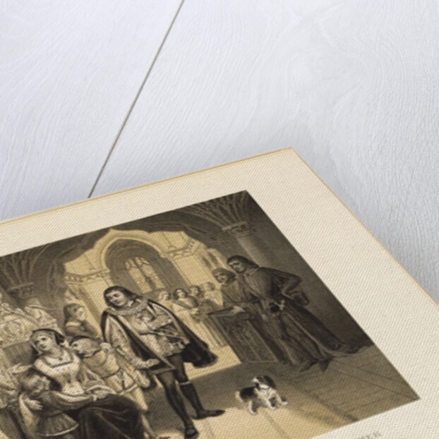 Nobleman Taking Sons from Mother by Anonymous