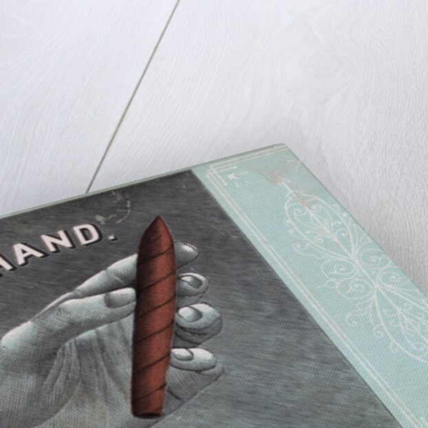 Man's Hand with Cigar by Anonymous