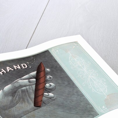 Man's Hand with Cigar by Anonymous