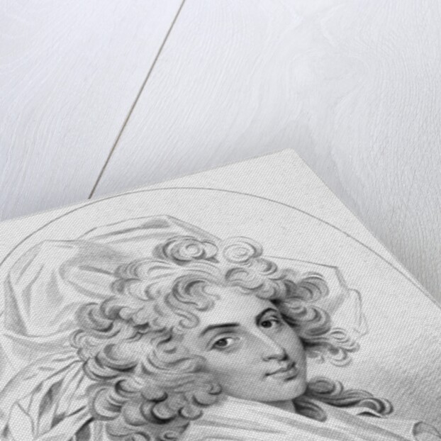Illustrated Portrait of Mrs. Siddons by Anonymous