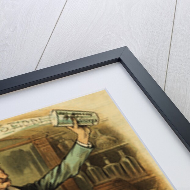 William Maxwell Everts in Political Bartending Cartoon by Anonymous