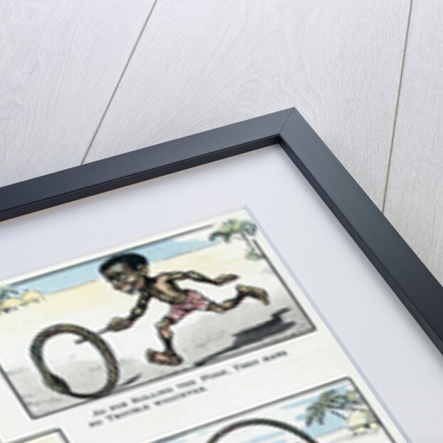 Stereotypical Illustration Depicting African Children in Their Villages by Anonymous