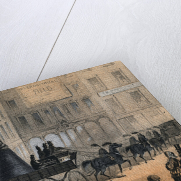 Wagon Carrying Cable Connection by Anonymous