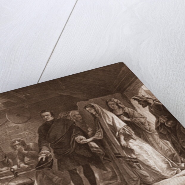 Bonnie Prince Charlie Meeting Woman by Anonymous