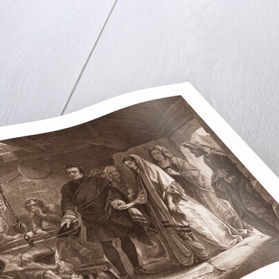 Bonnie Prince Charlie Meeting Woman by Anonymous