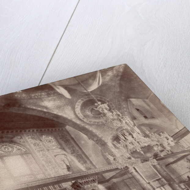 Interior of Al-Aqsa Mosque in Jerusalem by Anonymous