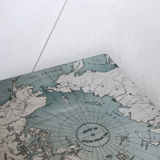 Map Showing the North Polar Sea by Anonymous