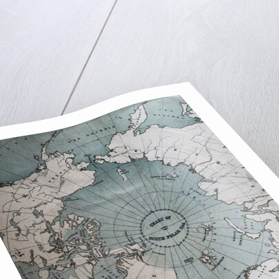 Map Showing the North Polar Sea by Anonymous