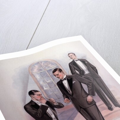 Men in Tuxedos and Tails by Anonymous