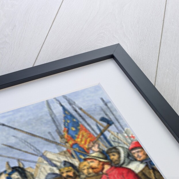 Richard II Taking Command of Rebels by Anonymous