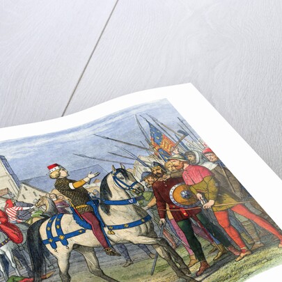 Richard II Taking Command of Rebels by Anonymous
