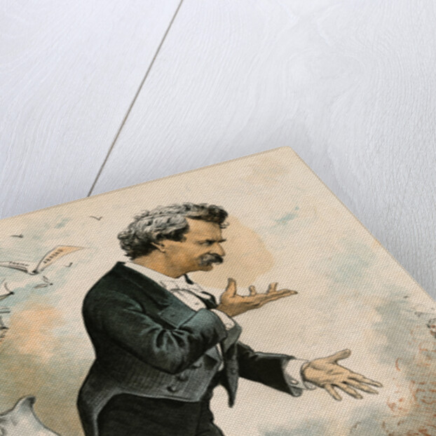 Mark Twain Performing by Anonymous