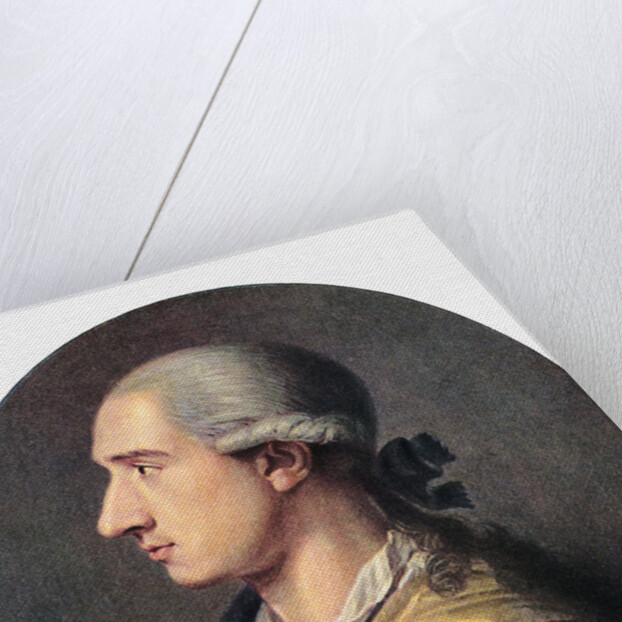 Profile of German Author Johann Wolfgang Von Goethe by Anonymous