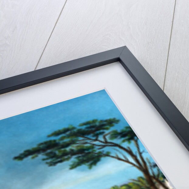 Illustration of Scene on Erie Canal by Anonymous