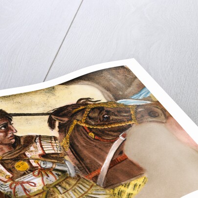 Alexander the Great During Battle by Anonymous