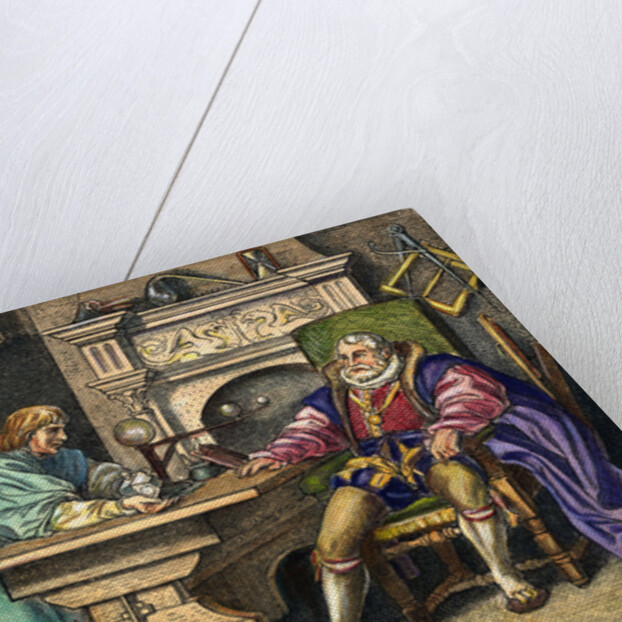 Johannes Kepler Talking with Rudolph II by Anonymous
