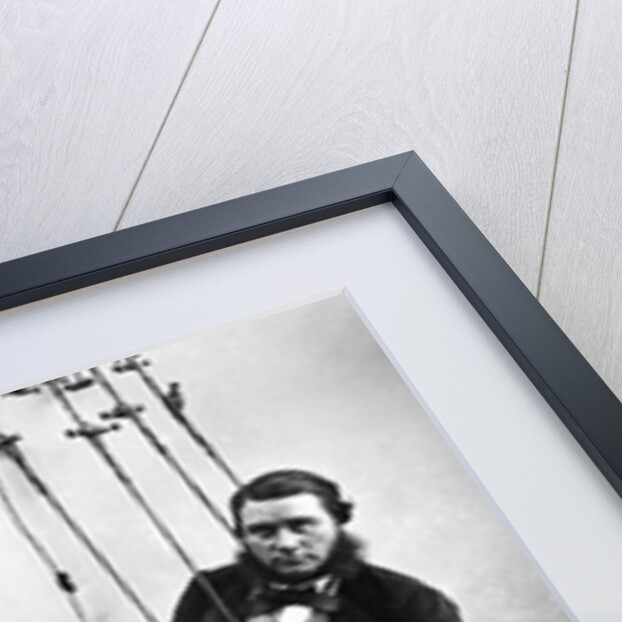 Men in Hot Air Balloon Basket by Anonymous