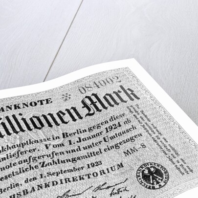 Fifty Million Mark Bill by Anonymous