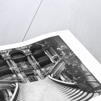 Paris Opera Grand Stairway by Anonymous