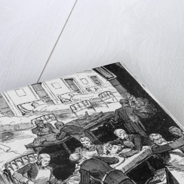 Cartoon of Surgeons Performing Unnecessary Surgery by Anonymous