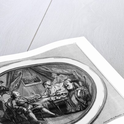 Voltaire Eating Breakfast by Anonymous