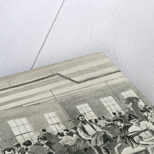 People Working in Sweat Shop by Anonymous