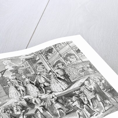 Engraving Entitled The Beggar's Opera by Anonymous
