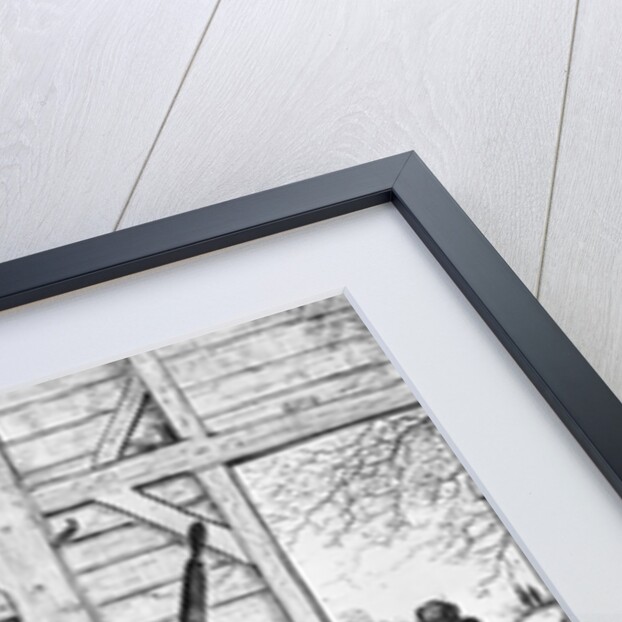 Illusional Depiction of Monopolizing Iron Horse Controlling Farmers by Anonymous