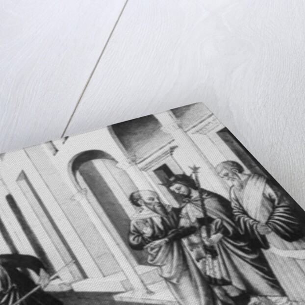 Illustration of Saint Lawrence Execution by Anonymous