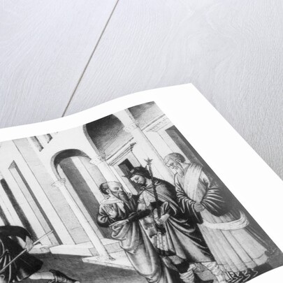 Illustration of Saint Lawrence Execution by Anonymous