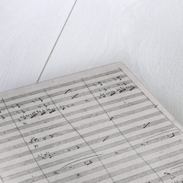 Musical Manuscript for Rigoletto by Anonymous