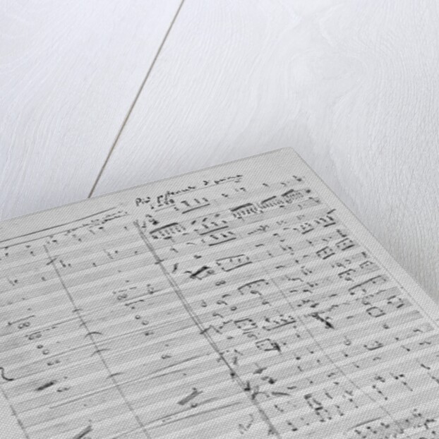 Musical Manuscript for Rigoletto by Anonymous