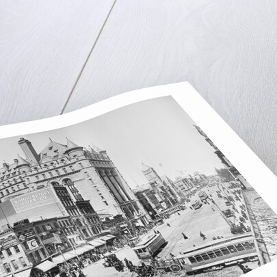 Broad and Market Streets in Newark by Anonymous