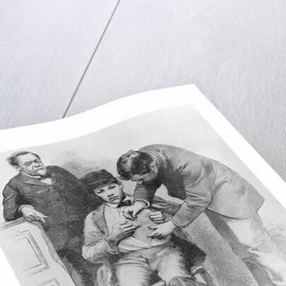 Louis Pasteur Observing Injection Procedure by Anonymous