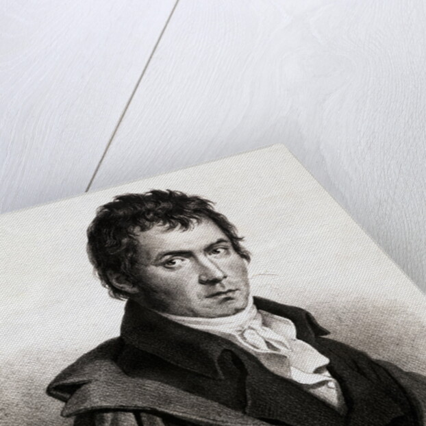 Portrait of Beethoven in Overcoat by Anonymous