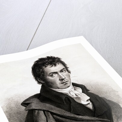 Portrait of Beethoven in Overcoat by Anonymous