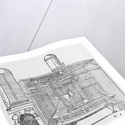 Illustration of Italian Water Clock by Anonymous