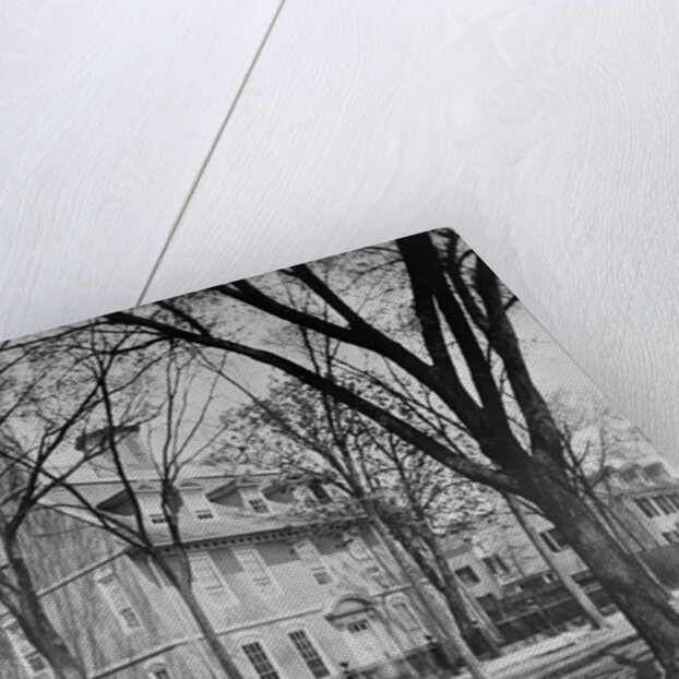 Old House Where Benjamin Franklin Tested Lighting Rod by Anonymous